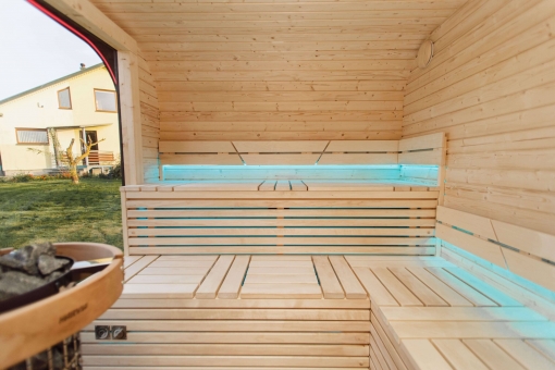 LUXURY sauna with anteroom 245×340