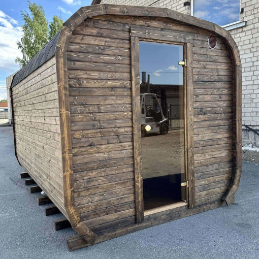 4M CUBE sauna with anteroom