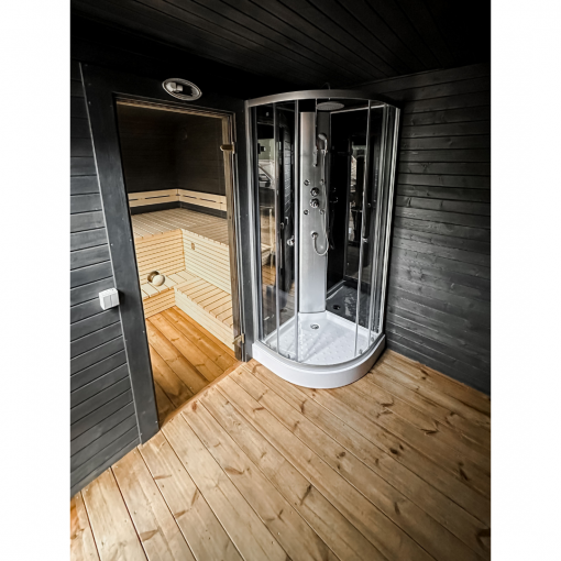 LUXURY sauna with anteroom 245×500
