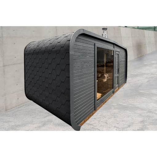 LUXURY sauna with anteroom 245×500
