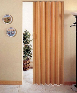 Двери гармошка ПВХ межкомнатные: любые размеры